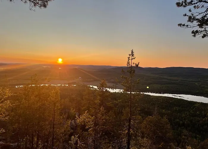 度假居 Kodinomainen Juoksenki, Napapiiri, Lappi Juoksenki