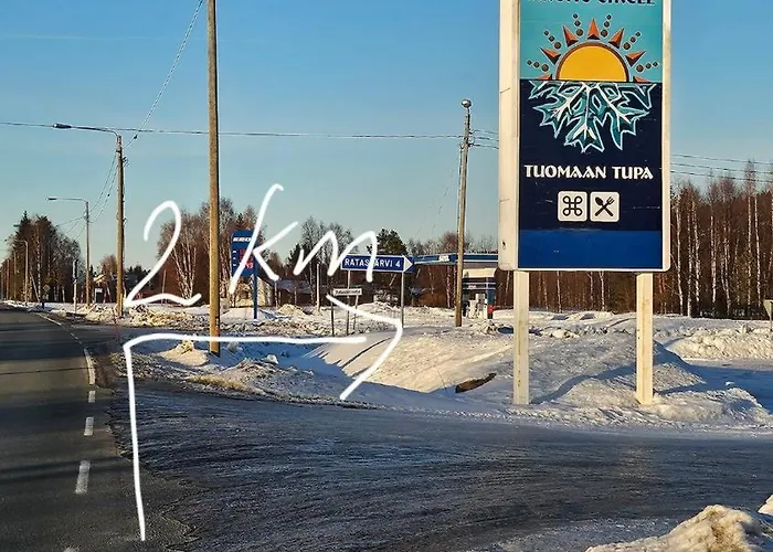 Kodinomainen Juoksenki, Napapiiri, Lappi 度假居 Juoksenki