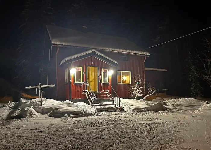 Kodinomainen Juoksenki, Napapiiri, Lappi 度假居 Juoksenki