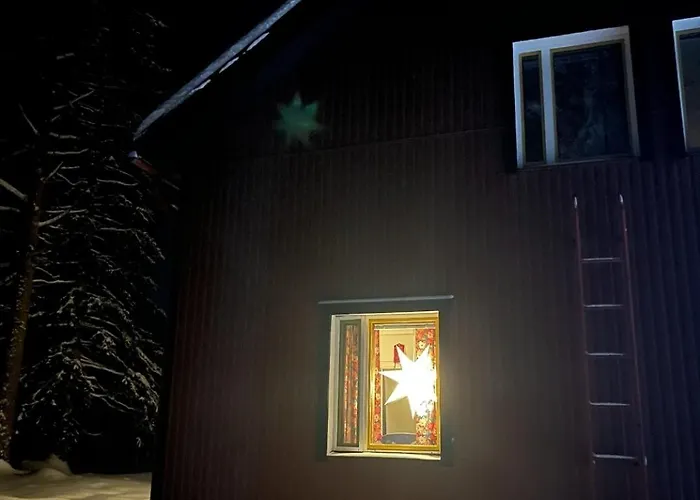 Kodinomainen Juoksenki, Napapiiri, Lappi 度假居 *