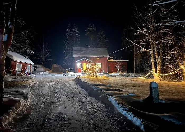 度假居 Kodinomainen Juoksenki, Napapiiri, Lappi *